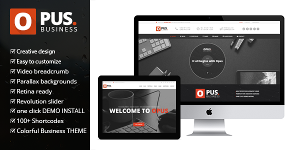 Opus Business 5 - Multipurpose Business WordPress Theme