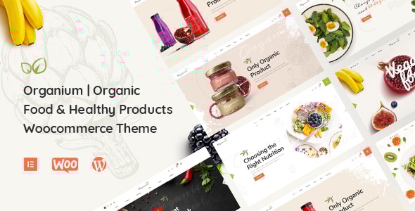 Organium  Healthy & Organic Food Woocommerce Theme