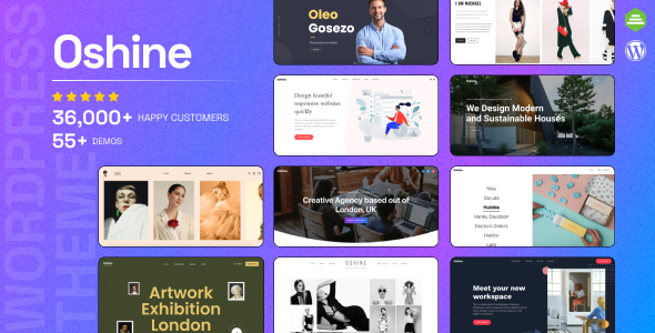 Oshine 29.0 - Multipurpose Creative WordPress Theme