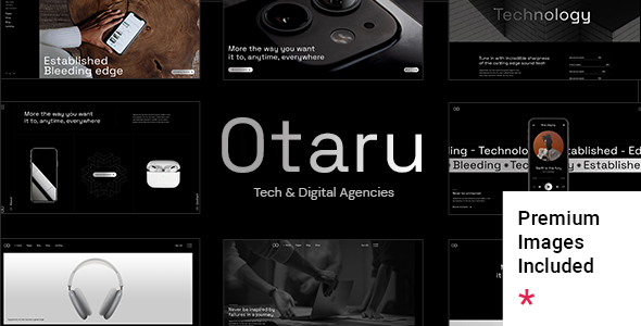 Otaru 1.2 - Technology & Digital Agency WordPress Theme