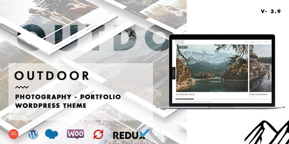 Outdoor 4.2.1 - Creative Photography  Portfolio WordPress Theme