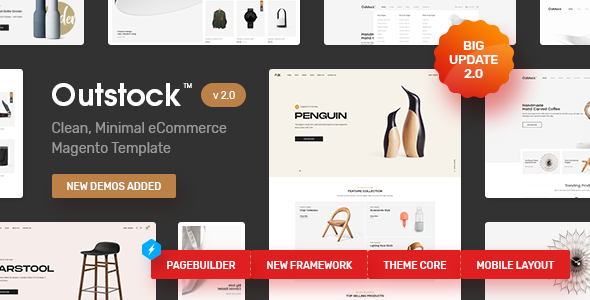 Outstock - Magento 2  Adobe Commerce Responsive Furniture Theme