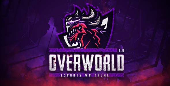 Overworld 1.5 - eSports and Gaming WordPress Theme