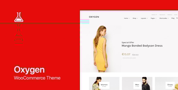 Oxygen 6.9 WooCommerce WordPress Theme