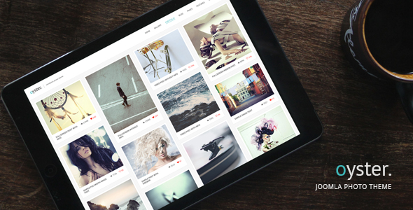 Oyster 3.0 - Creative Photography Joomla Template
