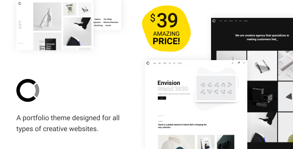 Ozark 1.5 - Minimal Portfolio WordPress Theme