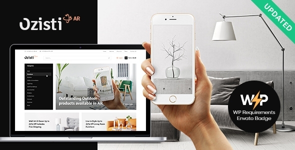 Ozisti 1.1.10 - WooCommerce WordPress Theme  Augmented Reality Store