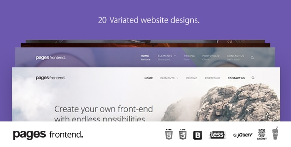 Pages 7 - Multi-Purpose HTML5 Website Template