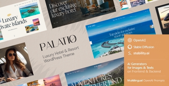 Palatio 1.11 - Luxury Hotel & Resort WordPress Theme