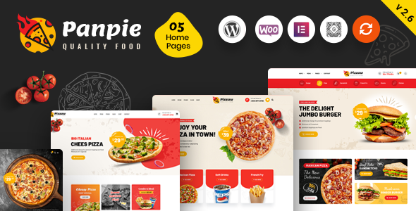 Panpie 2.6.1 - Restaurant WordPress Theme
