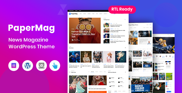 PaperMag 3.10.1 - NewsPaper Magazine WordPress Theme