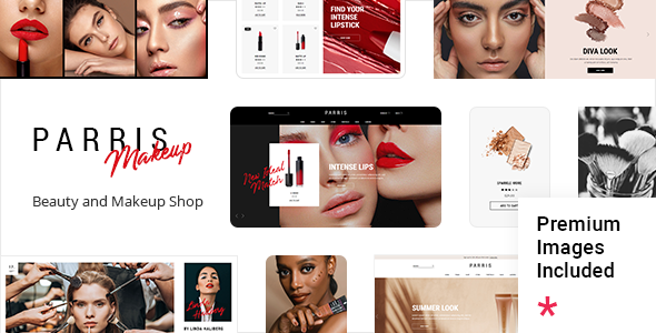 Parris 1.3 - Beauty and Makeup Shop WordPress Theme