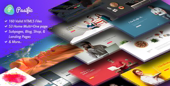 Pasific 1.0.7 - Professional Multipurpose HTML5 Template
