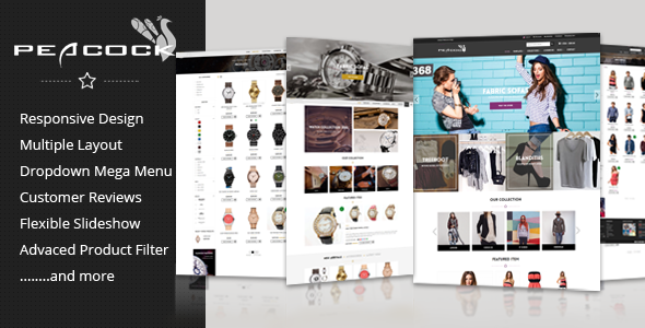 Peacock - Multipurpose Responsive Shopify Theme