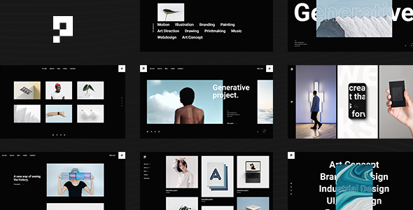 Pearce 1.4 - Portfolio WordPress Theme