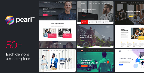 Pearl 1.0 Corporate Business WordPress Theme