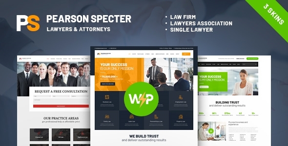 Pearson 1.11.3 - Specter  Counsellor Advocate Law WordPress Theme