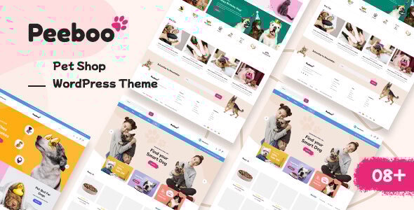 Peeboo  Pet Store WooCommerce WordPress Theme
