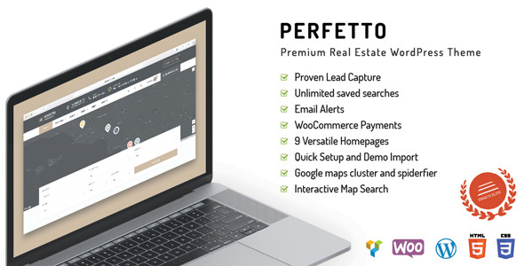 Perfetto 1.0.1 - Premium Real Estate WordPress Theme