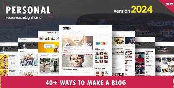 Personal 4.8 - The Best Blog WordPress Theme
