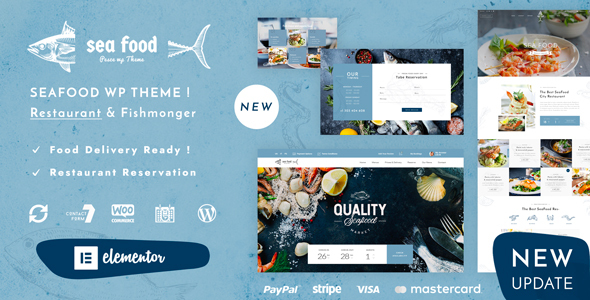 Pesce - Seafood Restaurant WordPress