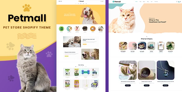 Petmall - Pet Shop Animal Store Shopify Theme