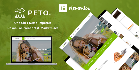 Peto 6.8.2 - Animal and Pet Shop WooCommerce WordPress Theme