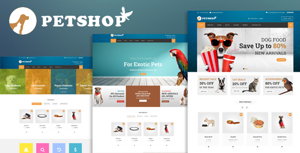 Petshop A Creative WooCommerce theme