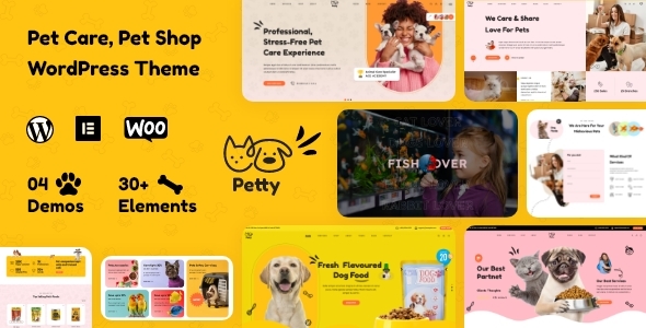 Petty 1.1.2 - Pet Care & Pet Shop WooCommerce Theme