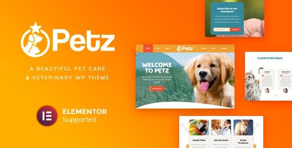 Petz 2.3 - Pet Care & Veterinary Theme