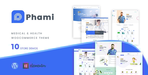 Phami  Medical & Health WooCommerce WordPress Theme