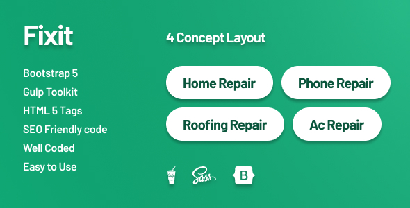 Phone 1.0.3 - Computer Repair Shop Website Template  Fixit