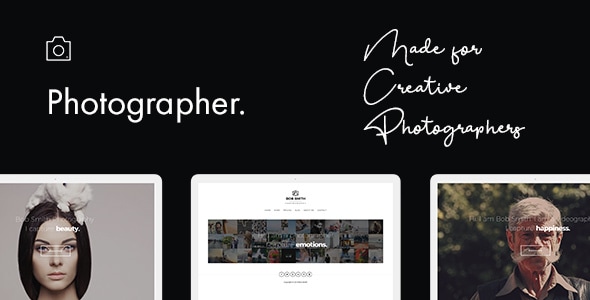 Photographer 1.3.2 - HTML Template
