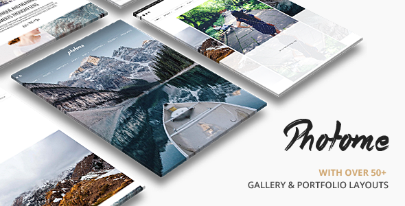 PhotoMe 5.7 Photography Portfolio WordPress