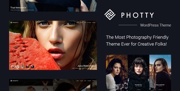 Photty 5.6 - Photography WordPress Theme