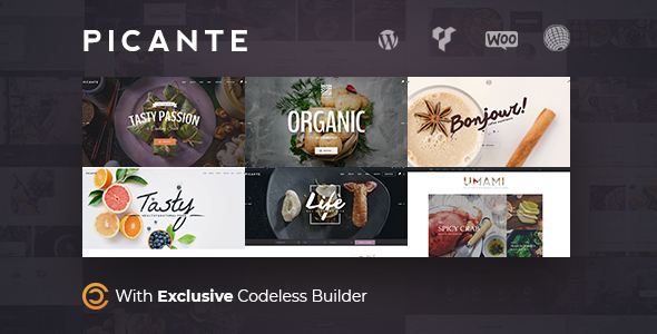 Picante 2.4 - Restaurant WordPress