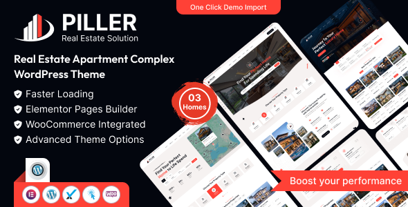 Piller 2.0.2 - Real Estate WordPress Theme
