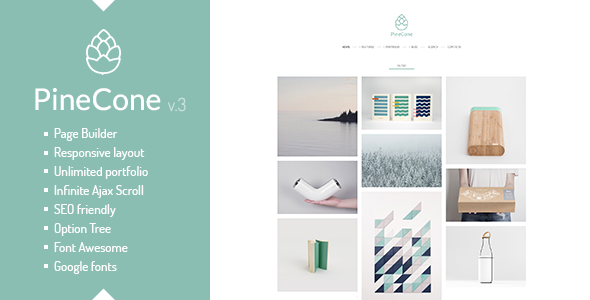 PineCone 5.0 - Creative Portfolio WordPress Theme