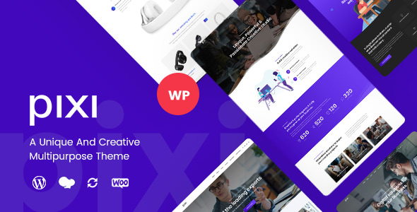 Pixi 2.1 - Creative Multi-Purpose WordPress Theme
