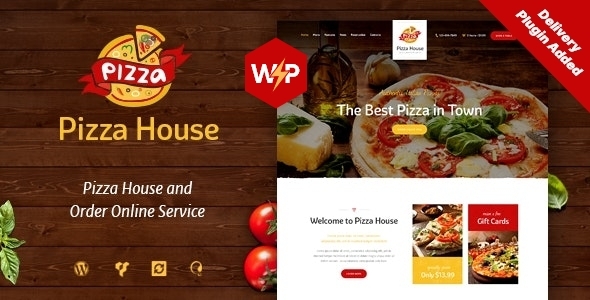 Pizza House 1.5.4 - Restaurant  Cafe  Bistro WordPress Theme