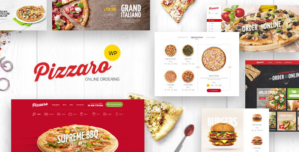 Pizzaro 1.3.22 - Fast Food & Restaurant WooCommerce Theme