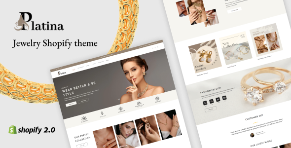 Platina 1.4 - Modern Jewelry Store Theme