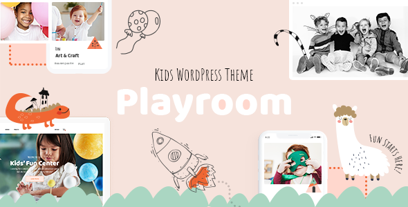 Playroom 1.4.1 - Kids & Kindergarten WordPress Theme