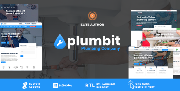 Plumbit 14.7 - Plumbing WordPress Theme