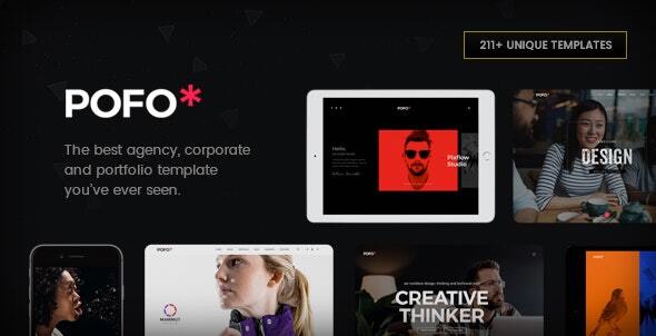 Pofo 08.02.2024 Creative Agency Corporate and Portfolio Multi-purpose Template