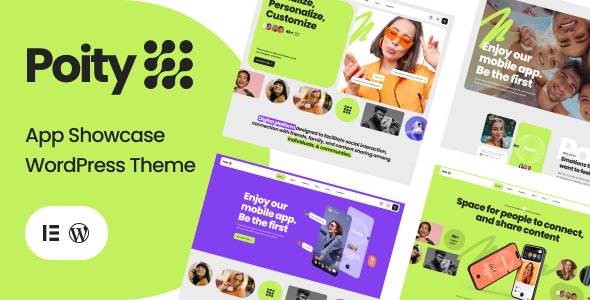 Poity 1.0.2 - Technology & App Showcase WordPress Theme