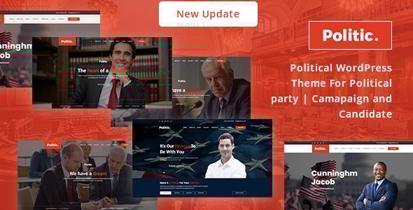 Politic 3.5.31 - Political WordPress Theme