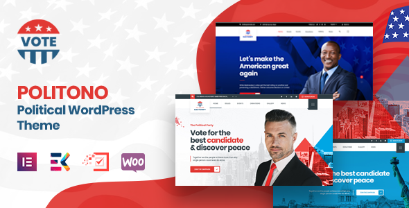 Politono 6.7.17 - Political Election Campaign WordPress Theme