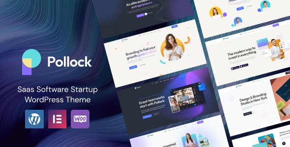 Pollock 1.2.5 - Saas Software Startup WordPress Theme