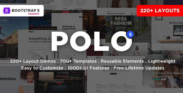 Polo 3.0 Responsive Multi-Purpose HTML5 Template